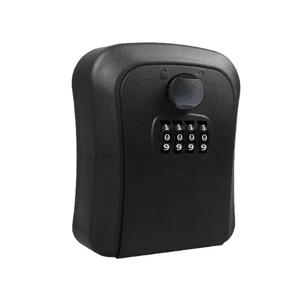 Smart Code Password Key Lock Box Storage Key Wall Mounted Key Safe Box Waterproof Outdoor Keybox 4 Digits Passwords
