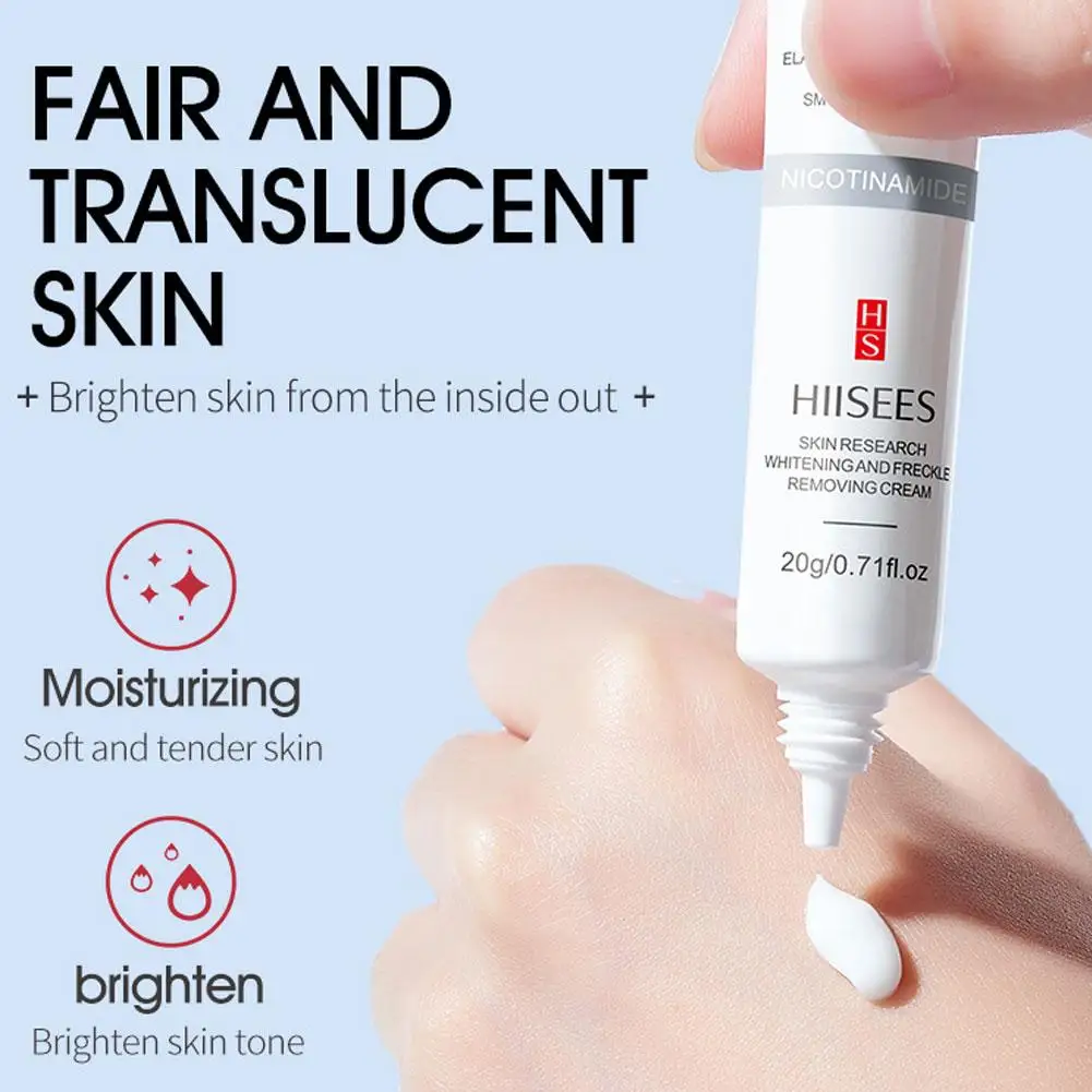Creme Facial Whiten para Remoção de Sardas, Refirmante e Hidratante, Anti-rugas, Removedor Spot, Soro Facial, Beleza Cuidados com a pele