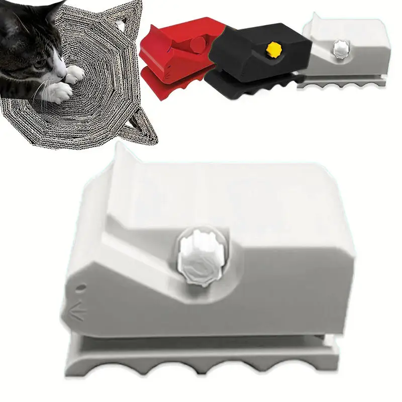 Cute Cardboard Cutting Machine For Cat Scratchers 3D Printed Kitten Shaped Cutter DIY Tools Utility Tools For Cardboard Carton
