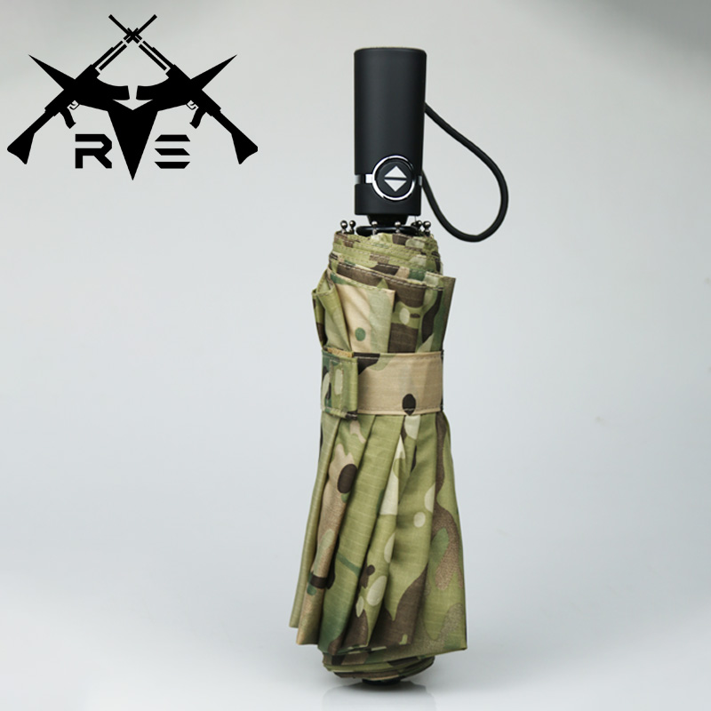 Ronson Camouflage Tactische Paraplu Automatische Paraplu Camouflage MC Patroon Paraplu CLASSIC Reizen Buiten