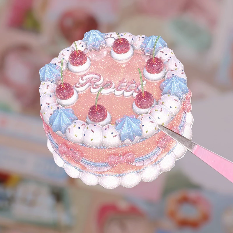 Mr.ペーパー 2 スタイル 30 ピース/バッグ和食ステッカーブック DIY ハンドブックスクラップブックフォトフレーム封筒電話ケース
