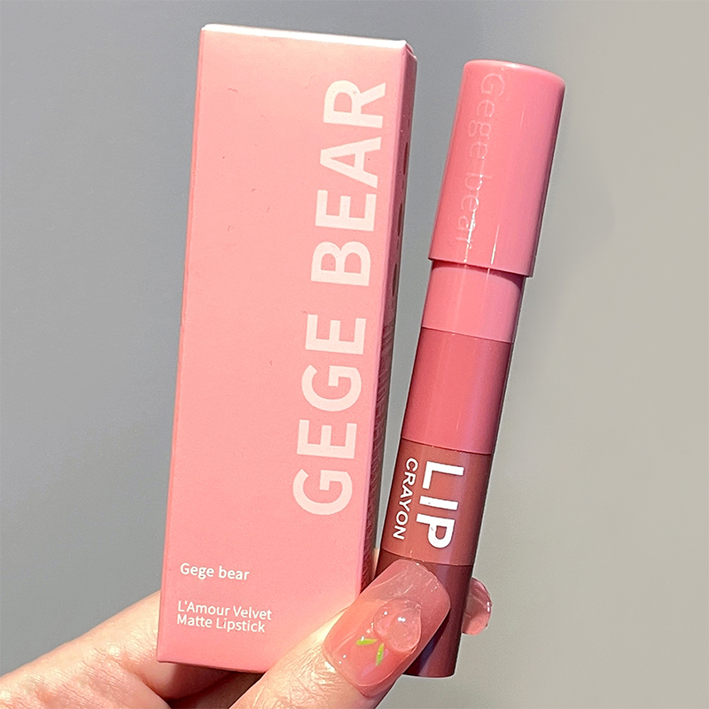 Batom de névoa de veludo fosco de 4 cores, 1 peça de batom antiaderente à prova d'água de longa duração para mulheres