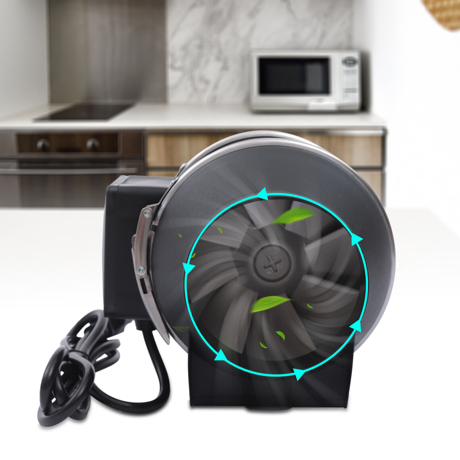 Ø100 mm 220 V Kanalventilator, Gebläse, Abluftventilator für Häuser, Büros, Schulen, Krankenhäuser, Restaurants, Hotels, Einkaufszentren
