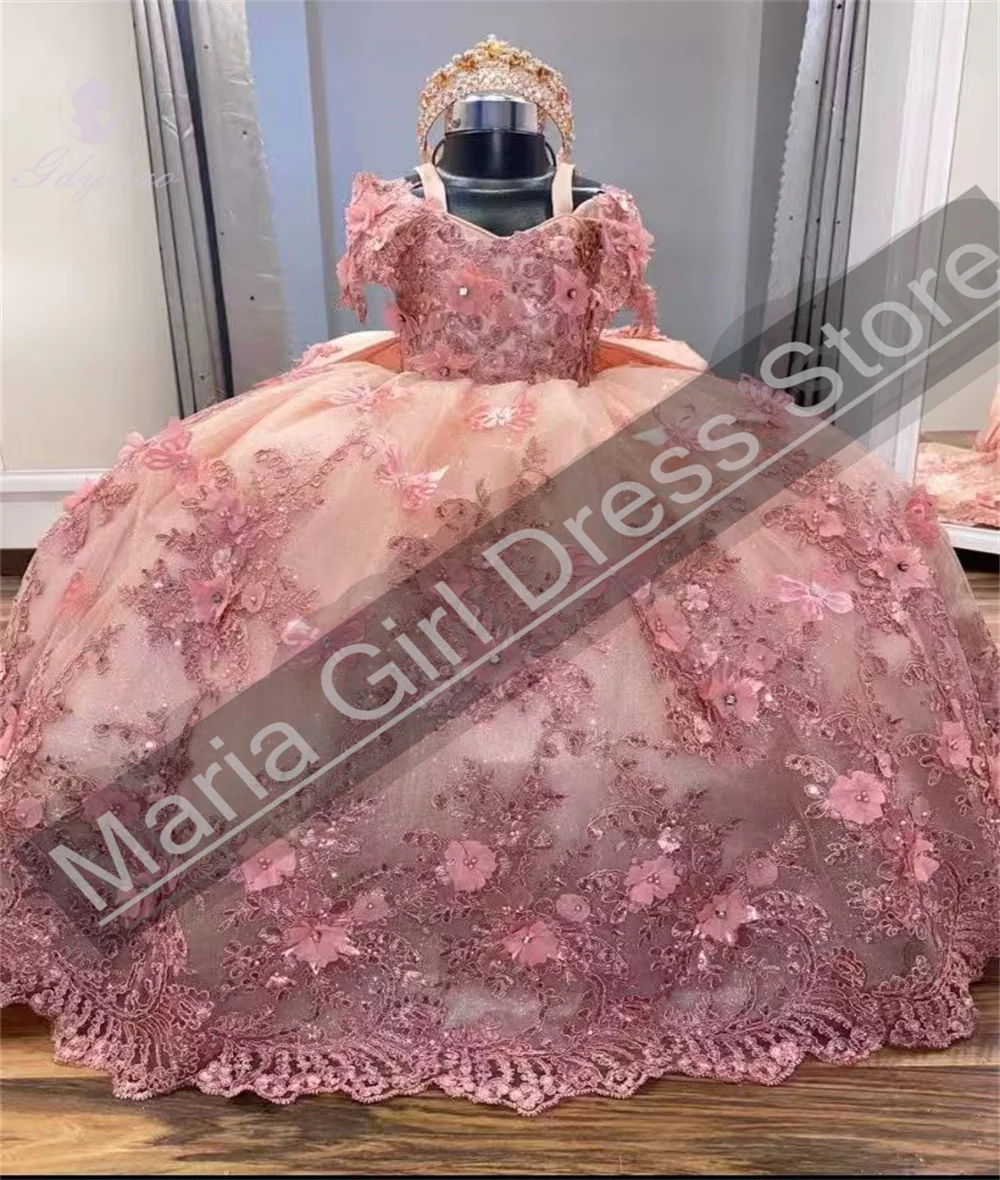 Vestido luxuoso fofo com alça espaguete, saia longa para meninas, adequado para aniversário, casamento, concurso de beleza, personalização de anfitrião