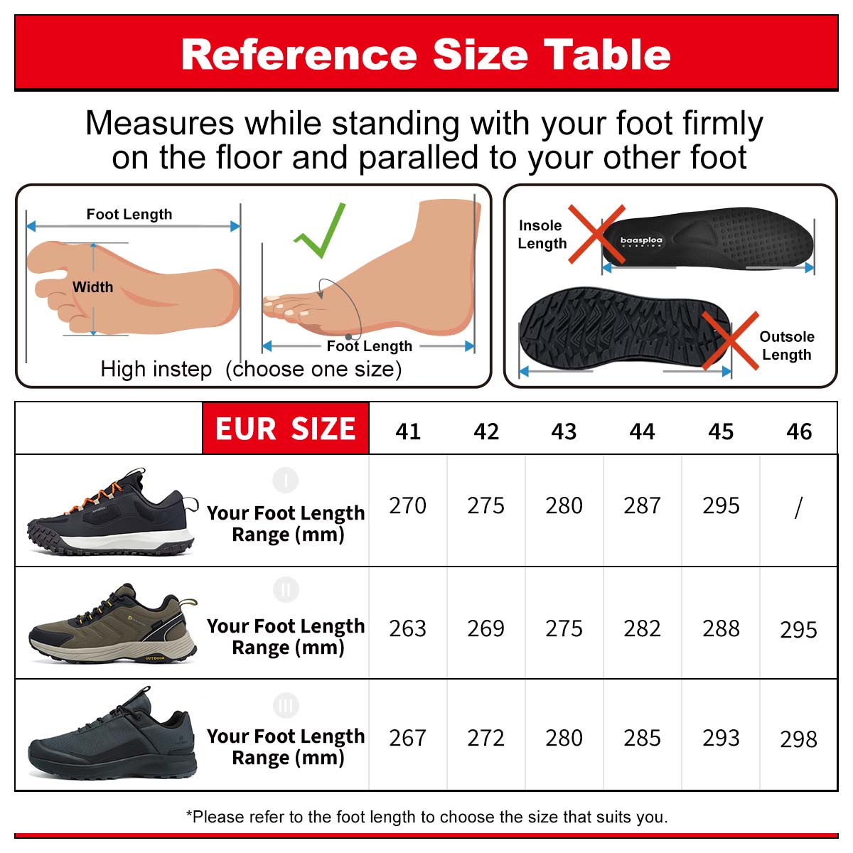 Baasploa buty turystyczne męskie Outdoor wodoodporne Camping odporne antypoślizgowe trampki męskie dorywczo lekkie sznurowane buty do chodzenia