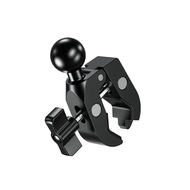 1'' inch Ball Head Adapter for Mount Motorcycle Handlebar Clip Rearview Mirror Bracket for GoPro Insta360 Camera Accessories