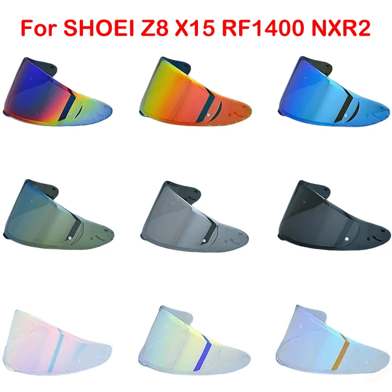 หมวกกันน็อคสําหรับ SHOEI Z8 NXR2 RF1400 RF-1400 CWR-F2 CWR-F2R X15 X-Fiveteen X-SPR Pro Shield ครีมกันแดดกระจกหมวกกันน็อคอะไหล่