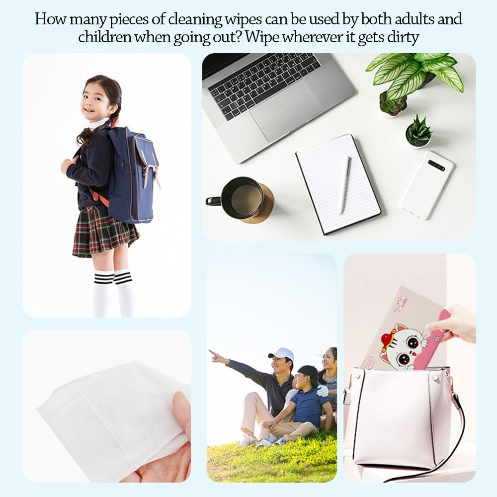 50 шт., детские влажные салфетки из нетканого материала