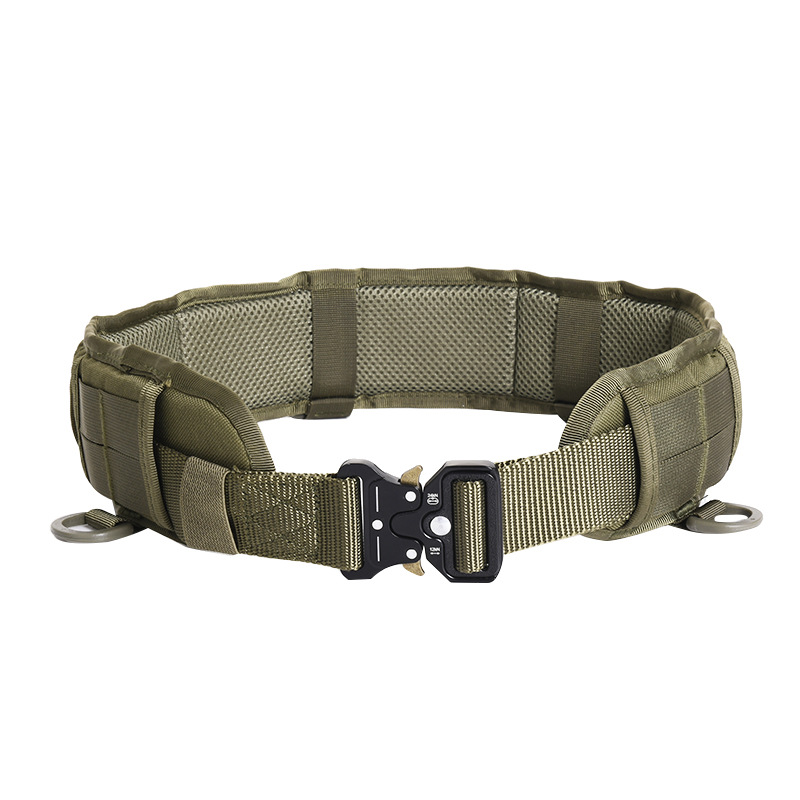 Men's Outdoor Hunting Tactical Belt Multi-Function Buckle Nylon Belt High Quality Outdoors Sport Canvas Belt