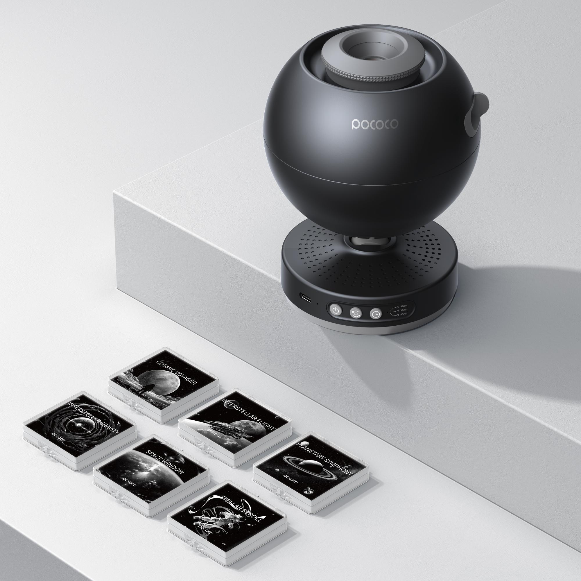 【ข้อเสนอจำกัดเวลา: ลด40% 】โปรเจกเตอร์กาแล็คซี่โพโคโค + โอดิสซีย์แห่งจักรวาล (6ชิ้น)