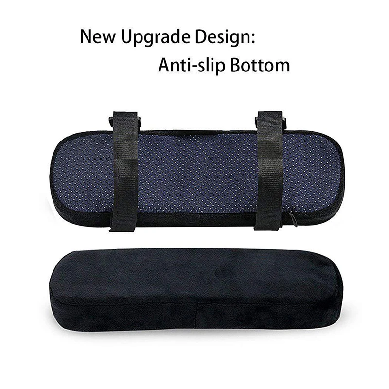 1 ชิ้นช้า Rebound Memory Foam Armrest Cushion Pad เก้าอี้ข้อศอก REST COVER Office เก้าอี้แขน