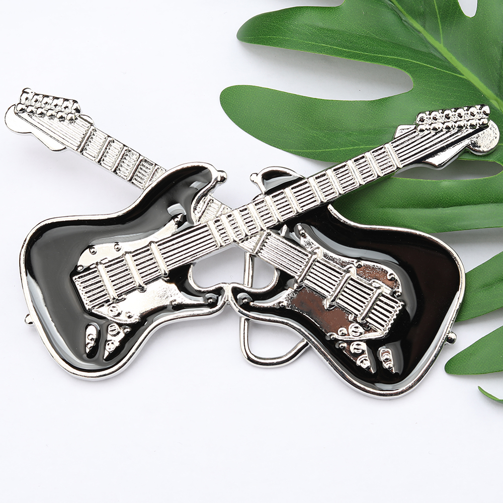 Hợp Kim Kẽm Đôi Đàn Guitar Lưng Rộng 4Cm
