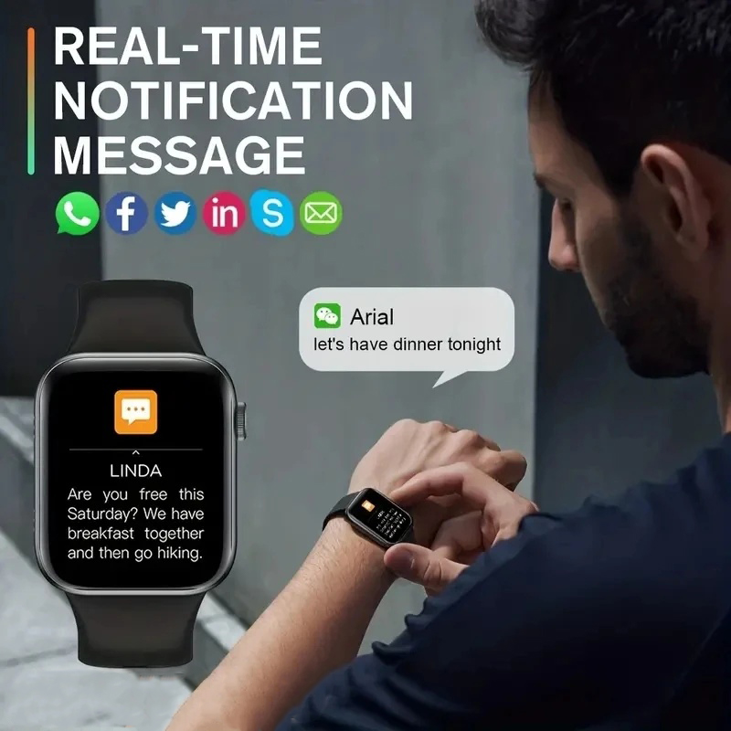 T168 chamada sem fio relógio inteligente fazer atender chamada toque completo esporte fitness smartwatch para mulher
