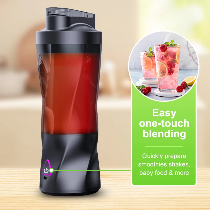 Elektrische draagbare sapcentrifuge Vers fruitmixer 700 ml Multifunctionele USB oplaadbare shakes Smoothie Blender Outdoor mengbeker