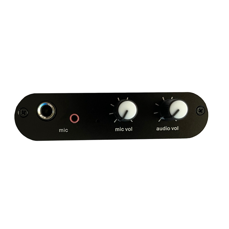 6.5Mm Dynamic Microphone 3.5Mm Condenser Microphone Headphone Amplifier Audio Preamplifier Mixing Board MA-2S