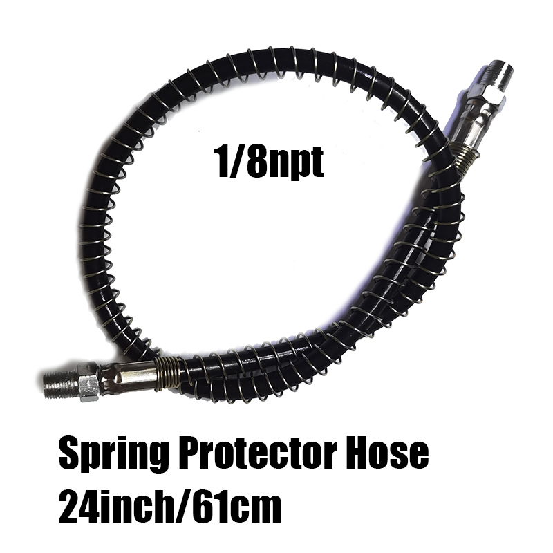 New HPA Microbore High Pressure Coil Long Hose Line Filling Refill 15/24/37/52/100/138inch Accessories 3000PSI