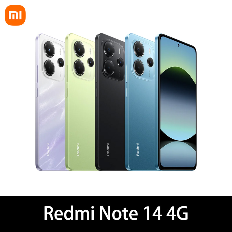 【Première mondiale】 Version mondiale Xiaomi Redmi Note 14 MediaTek Helio G99-Ultra Caméra AI 108MP 5500mAh 6,67" Écran AMOLED 120 Hz