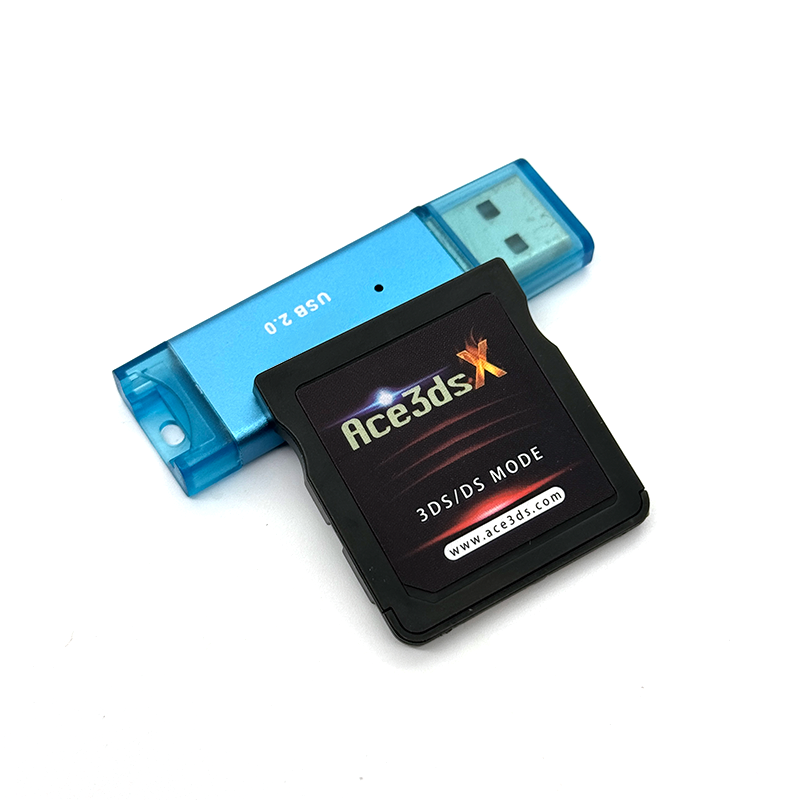 Для игр 3DS NDS и Ntrboot на 3DS v11.17 Versio Dual Mode Ace 3DS X