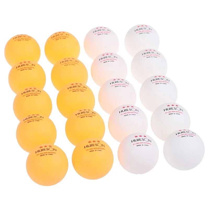 10 peças bola de tênis de mesa 40 + mm de diâmetro 2,8g 3 estrelas bolas de pingue-pongue de plástico ABS