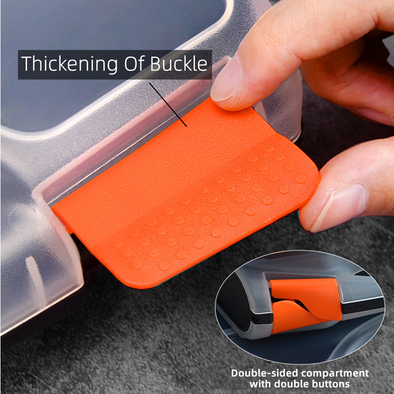 Plastic Toolbox Multi-box Portable Piece Tools Storage Box Workshop Screw Storage Case For Garage Tool Box Organizer Box