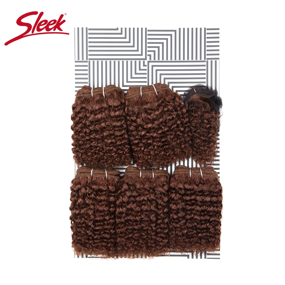 Elegante Duplo Desenhado 30 #   Vermelho borgonha 99j cor curto indiano kinky encaracolado pacotes com clocure barato 5 pacotes de cabelo remy extenso