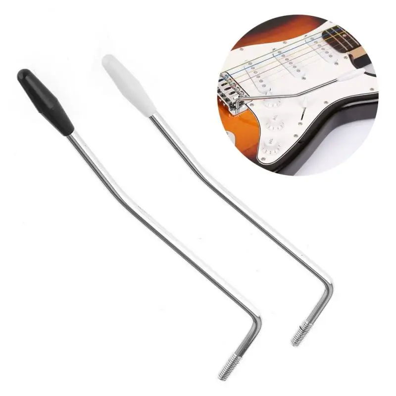 5MM/6MM 일렉트릭 기타 핸들 악기 선택 Fender & Squier Strat Tremolo Arm Whammy Bar 5mm 블랙/화이트 팁 기타
