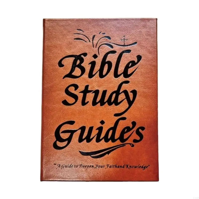 Leather Bible Study Guide Notebook With 66 Pages For Journaling Note Taking Y3ND