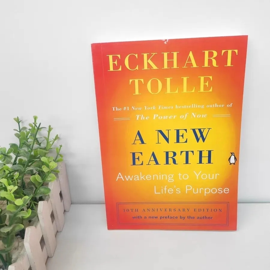 Eine neue Erde von Eckhart Tolle Awakening to Your Life's Purpose Englisches Buch Taschenbuch Libros
