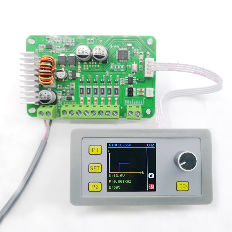 Mehrkanaliger 5+1 PWM-Signalgenerator mit symmetrischer Rechteckwelle und einstellbarem Arbeitszyklusmodul RS485 Modbus