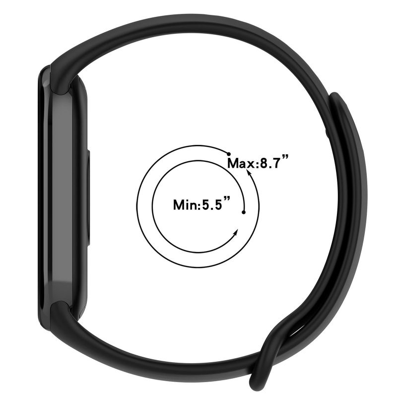 シリコーンストラップシャオ mi mi バンド 9 8 スポーツスマートウォッチリストブレスレットオリジナル Band9 Band8 NFC リストバンドアクセサリーケース
