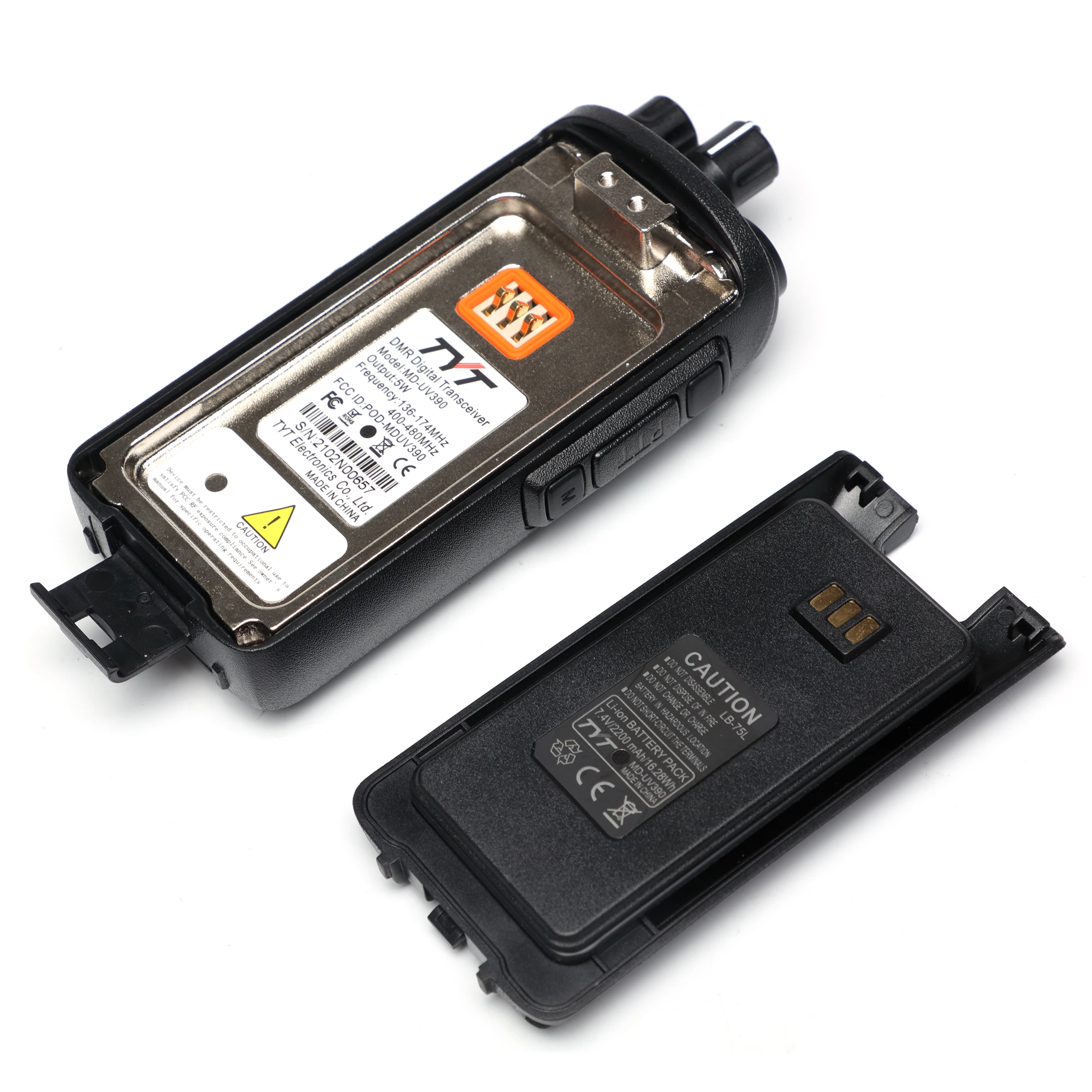 Tyt neue MD-UV390 10w ip67 wasserdicht uhf vhf dual band 3000ch dmr verschlüsse lung gps handheld radio digitales mobilfunk