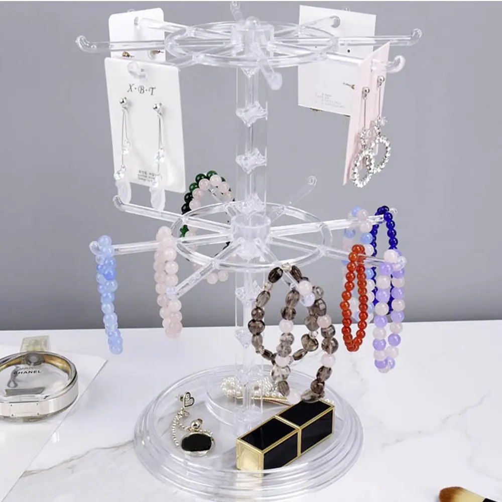Ring Rack Necklace Display Stand Bracelet Holder Fashion Accessories Jewelry Display Stand Key Chain Hanger Jewelry Display