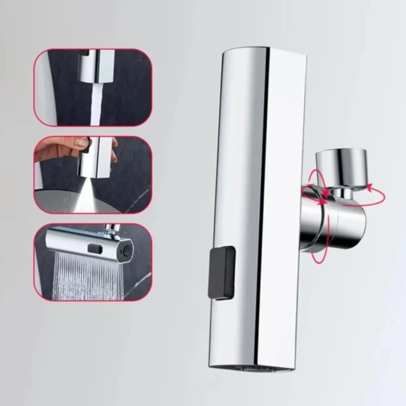 ก๊อกน้ําห้องครัวน้ําตก Stream Sprayer หัว Sprayer Filter Diffuser หัวฉีดประหยัดน้ําก๊อกน้ํา Connector Mixer Tap Accessorie