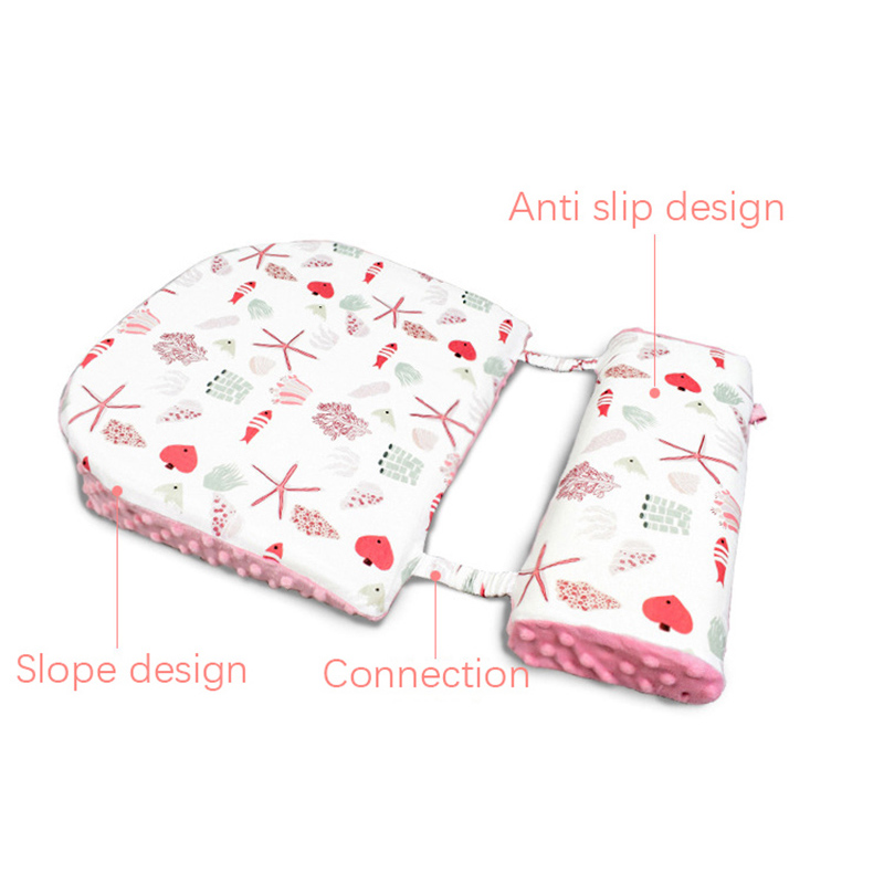 MILANCEL ใหม่ทารก Sleep Positioner ทารกแรกเกิดการ์ตูน Anti Emetic หมอนทารกแรกเกิด Babe เตียง