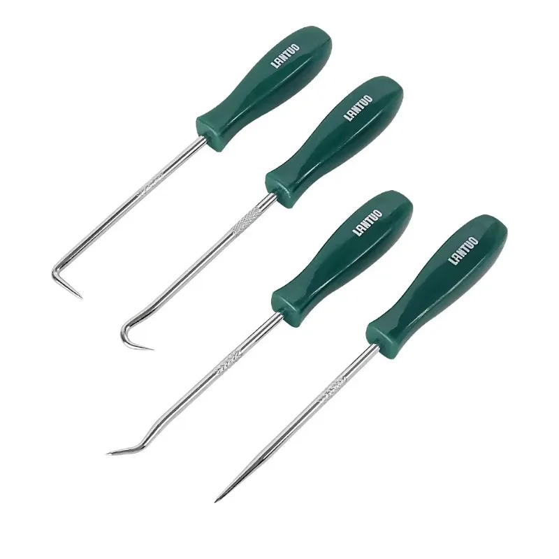Juego de destornilladores con sello de aceite para coche, ganchos de selección para garaje, fontaneros generales, taller mecánico, herramientas para coche, 135mm, 4 Uds.