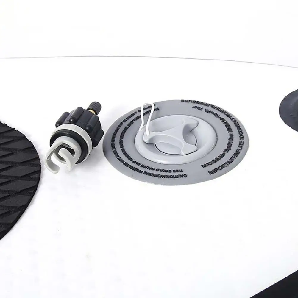 Adaptador universal de bomba elétrica, 1 peça, para caiaque, barco inflável, bico de conversão de válvula de ar com design de conexão rápida