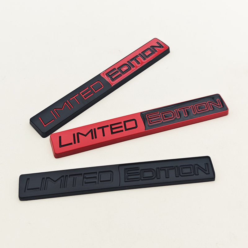 3D Metalen Logo Limited Edition Emblem Auto Voorgrill Bdage Kofferbak Spatbord Sticker Auto Racing Motorcycle Decal Accessoires