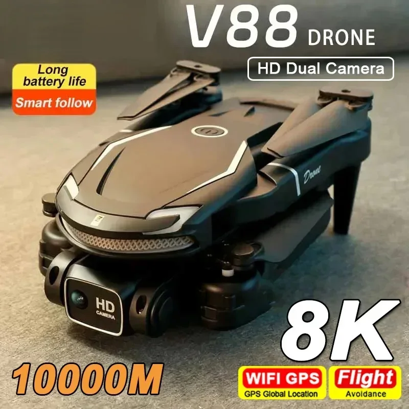 Xiaomi-Dron V88 8K profesional, fotografía aérea HD, 5G, GPS, Control remoto, avión, cámara Dual HD, Quadcopter, juguete UAV, nuevo