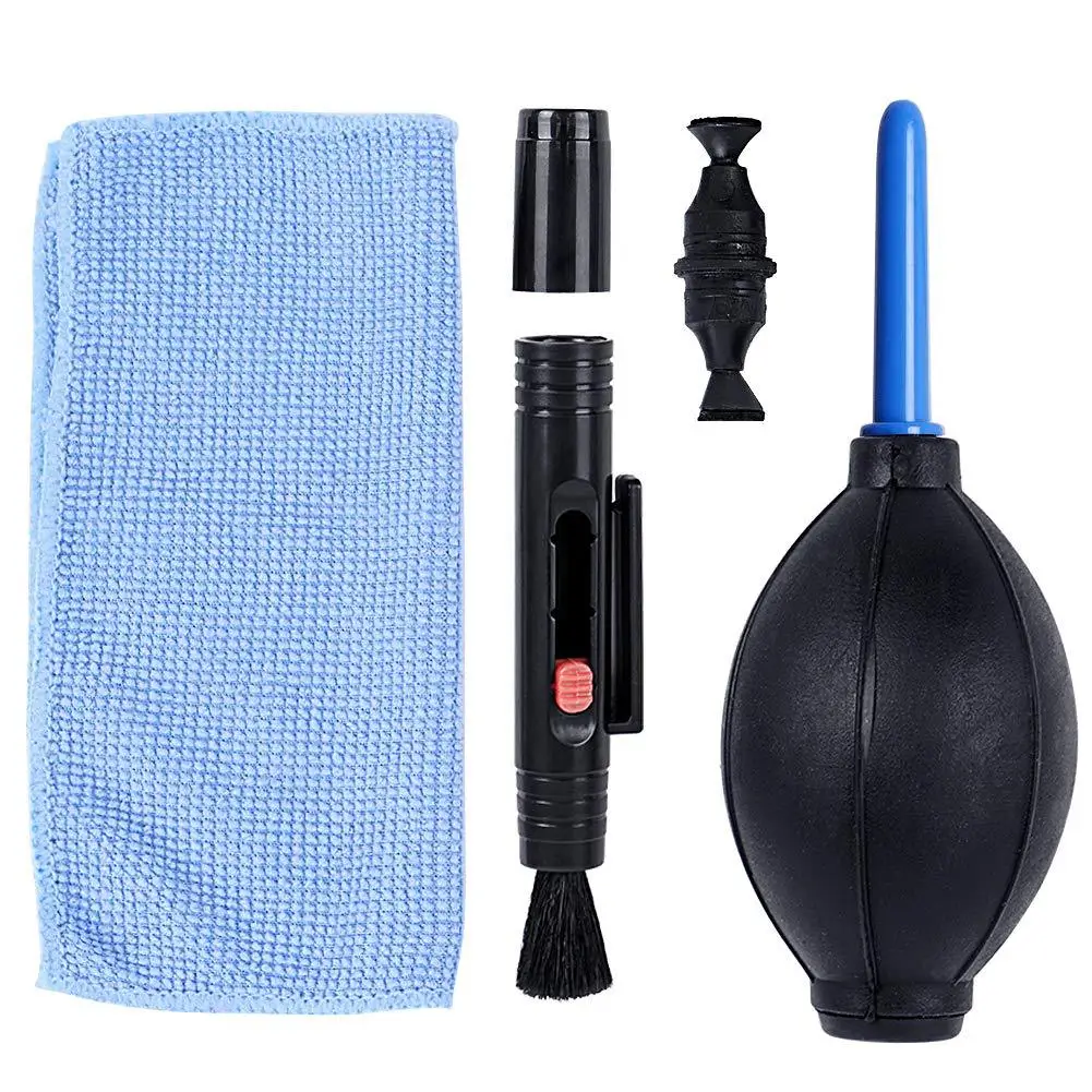 Kit de limpieza de cámara 3 en 1, herramienta profesional de limpieza de lentes DSLR para lentes de Sensor para Sony Fujifilm Nikon Canon
