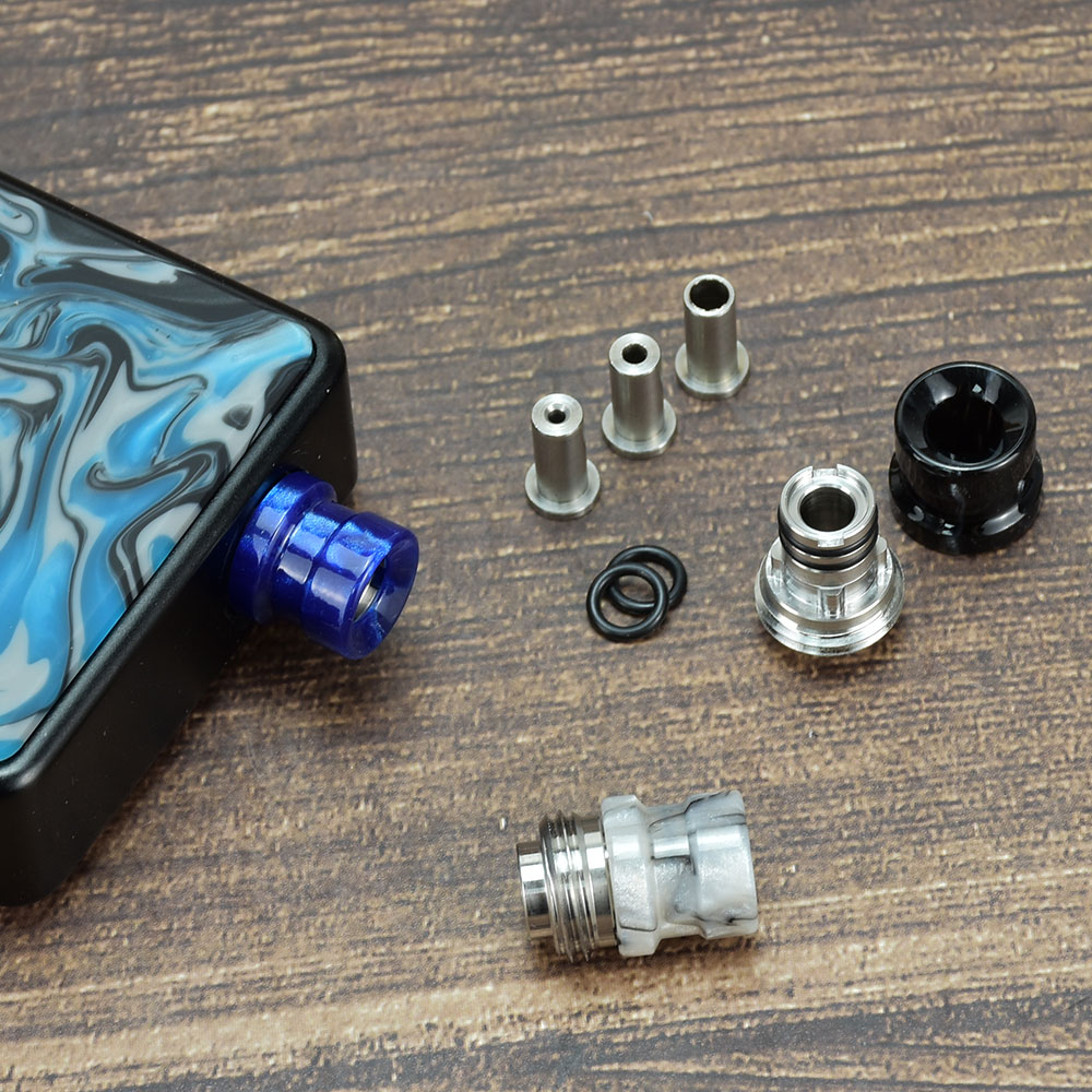 Mission Inserto de aire con punta de goteo normal 1,5 mm / 2 mm / 3,5 mm para sxk BB / Billet / Boro AIO Box Mod SS + material de resina