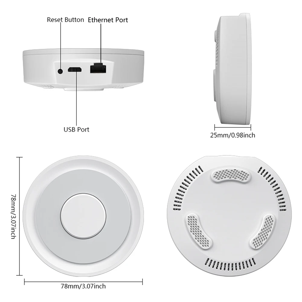 Homekkit ZigBee เกตเวย์ฮับสมาร์ทโฮมบริดจ์ ZigBee แอปการควบคุมระยะไกลทำงานร่วมกับ Apple homekit Alexa Google Home Tuya smartlife