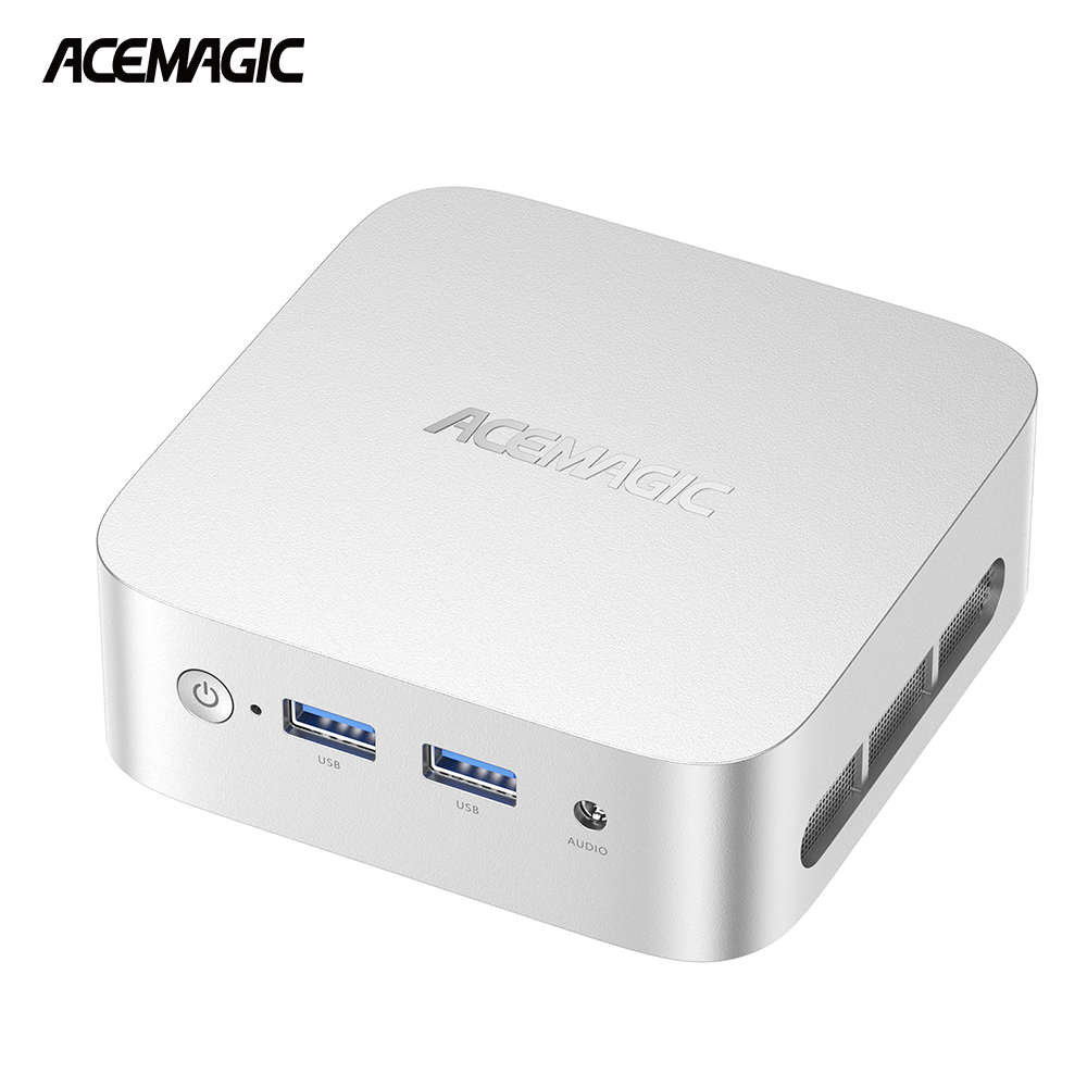 Acemagic intel prozessor alder lake n97 mini pc 16gb ddr4 gb ssd mini computer wifi5 bt 4,2 4k @ 60hz uhd pc für büro