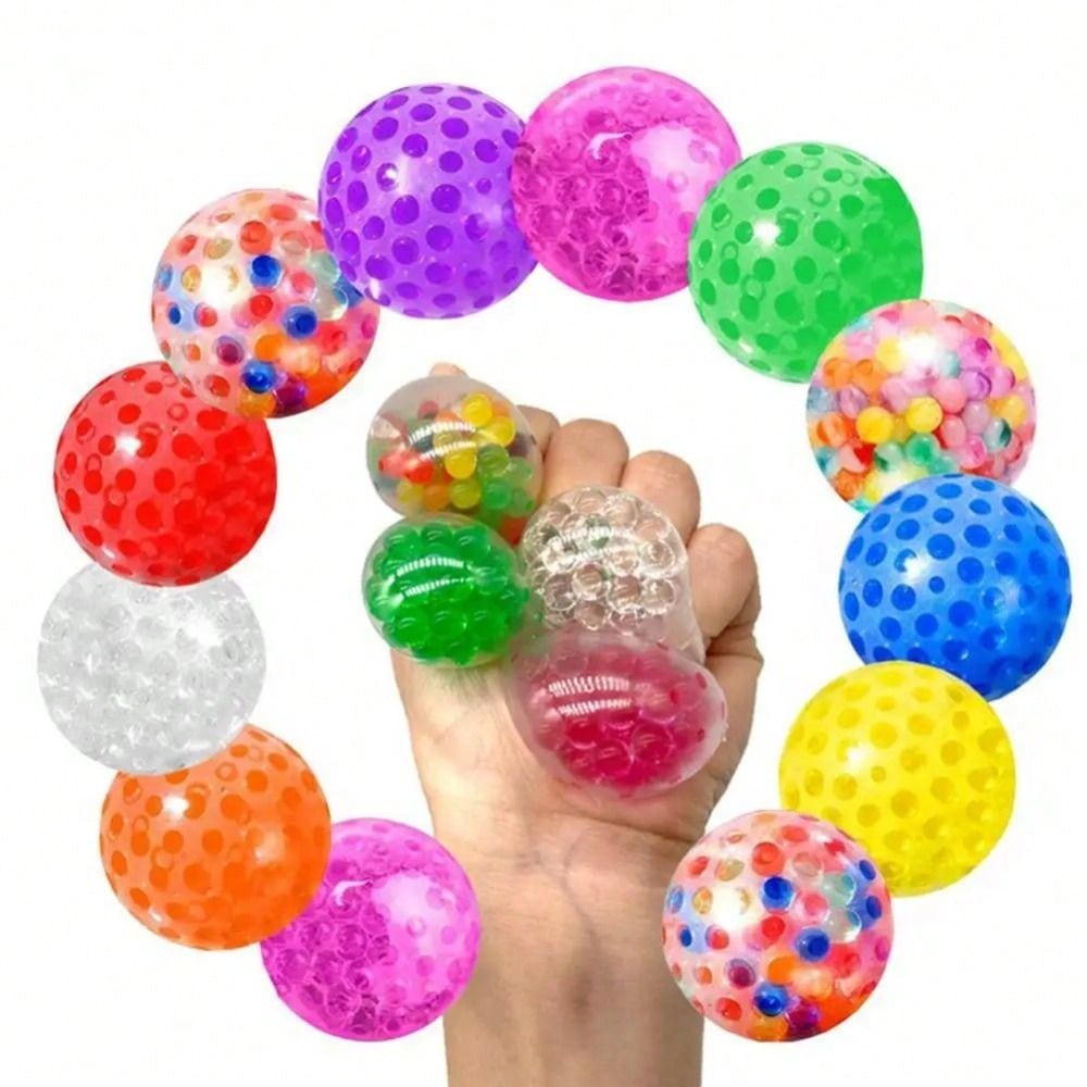Bolas sensoriais do estresse para adultos e crianças brinquedos moles fidget 10-pack, brinquedo sensorial para crianças com autismo, bola do alívio do estresse 3.5cm