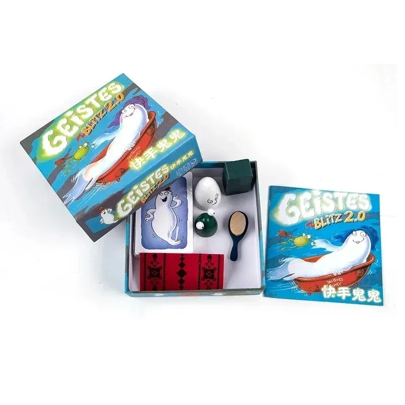 ชุด Geistes Blitz 1 2 3 4 Ghost Blitz Geistesblitz 5 Vor 12 Spooky Doo เกมกระดานยอดนิยมครอบครัวในร่มเกมใหม่