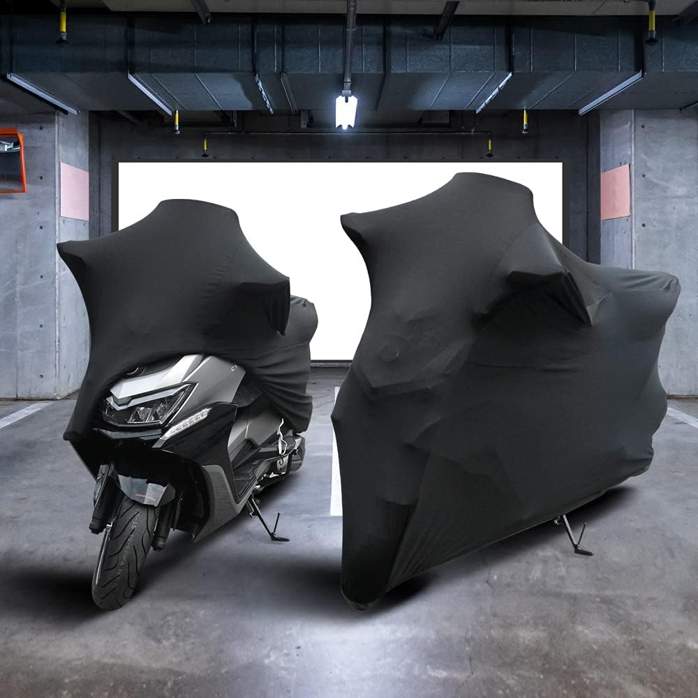 Cubiertas universales para interiores para motocicleta, cubierta protectora UV para bicicleta, Motor, Scooter, cubierta a prueba de polvo, M-4XL de tela elástica para Motor y bicicletas