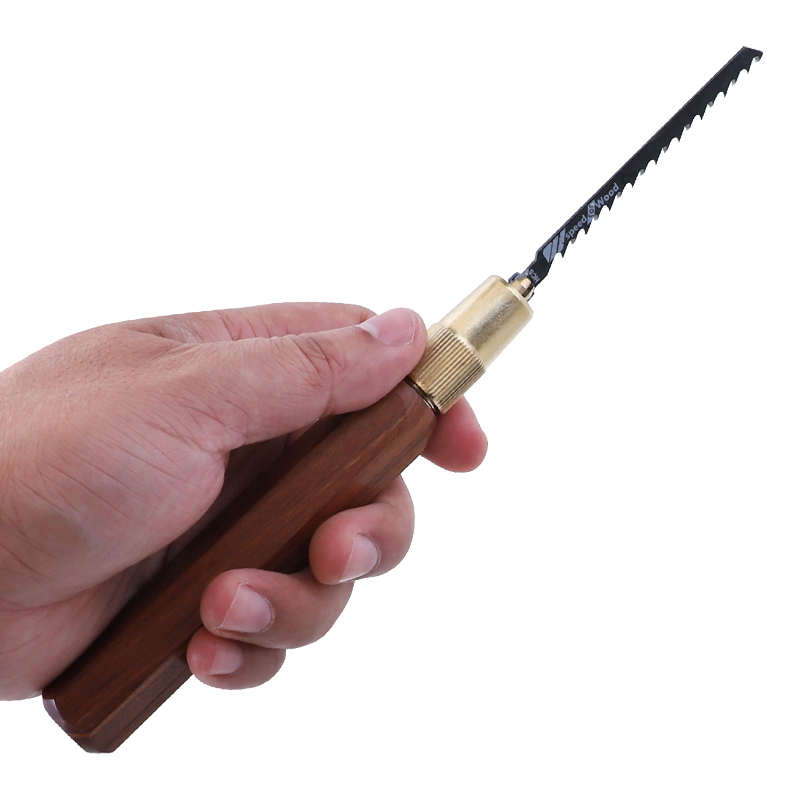 Mini Hand Saw Set High Carbon Steel Coarse/Fine Tooth Saw Blade with Wood Handle Replaceable Saw Blade for Cutting Wood Plastic