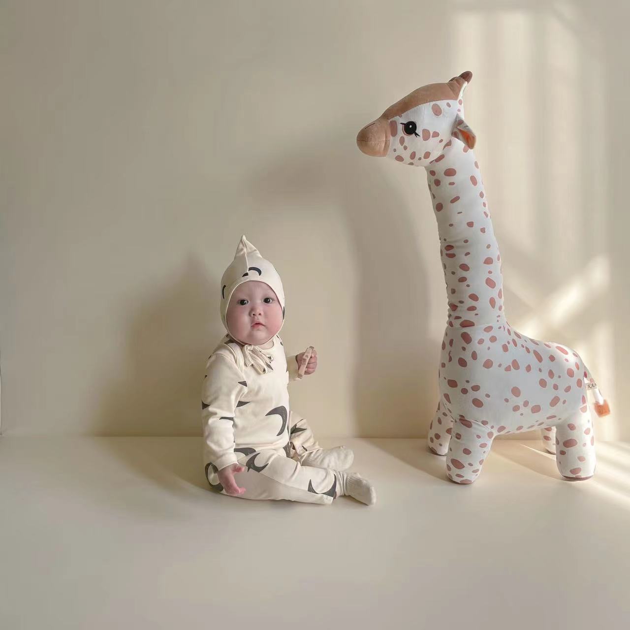 Plüschtier Große Größe 40-85 cm Simulation Giraffe Weiche Plüschtiere Weiche Plüschpuppe Gefüllte Schlafpuppe Spielzeug Jungen Mädchen Geburtstagsgeschenk
