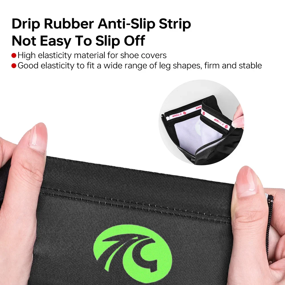 X-TIGER professionnel vtt cyclisme couvre-chaussures séchage rapide unisexe chaussures de vélo de montagne course vélo couvre-chaussures