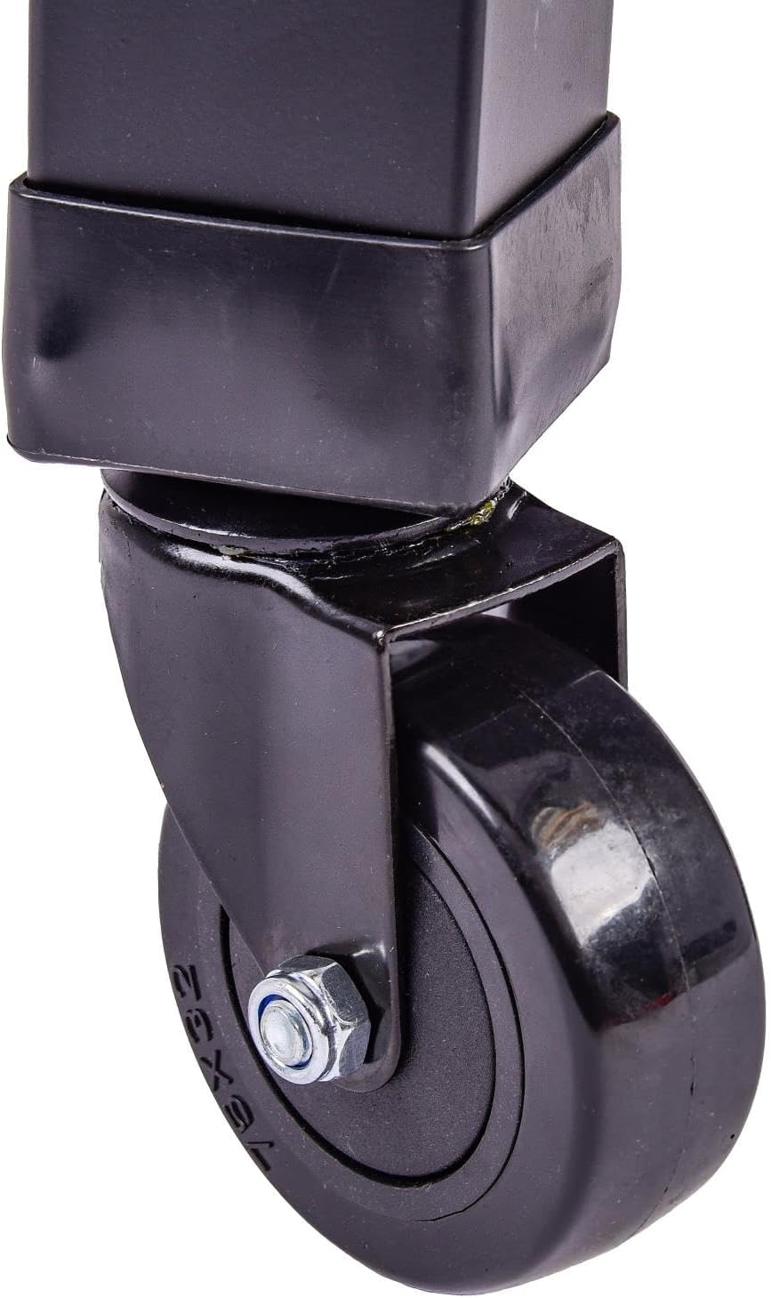 JEGS Heavy-Duty Swive Shop Stool 330 lb. Capacity | Steel Frame  Black Powder Coat Finish  22 in. to 27.50 in. Height Adjustment