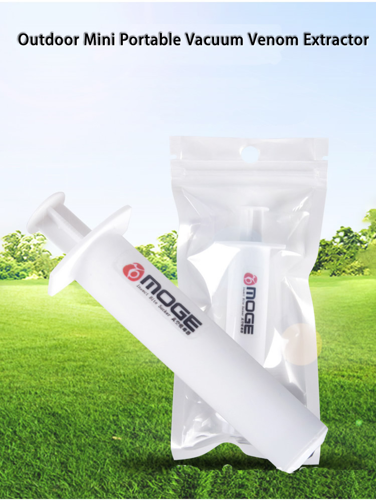 Mini Draagbare Outdoor Vacuüm Venom Extractor Bee Insect Bite Sting Emergency Wondbehandeling Kit Voor Outdoor Camp EHBO-kit